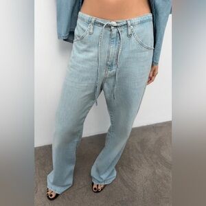 Zara | Flowy Denim Jeans